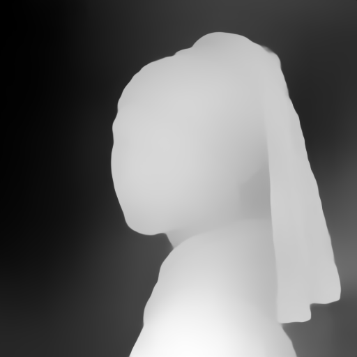 コントロール画像となる Depth 画像