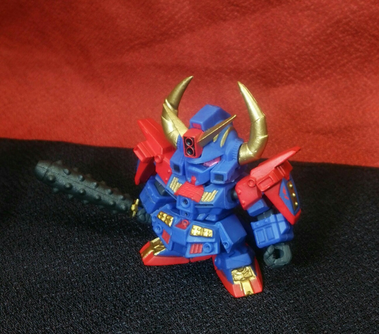 武者七人衆 武者斎胡頑駄無 【ガシャポン戦士f 03 レビュー】 - 39某の戦士