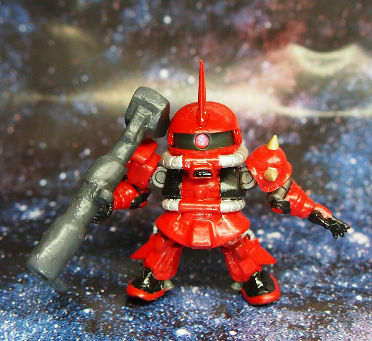 Ms 06r 2 ジョニー ライデン専用高機動型ザク ガシャポン戦士 改造 39某の戦士 Ms 06r 2 ジョニー ライデン専用高機動型ザク ガシャポン戦士 改造 39某の戦士