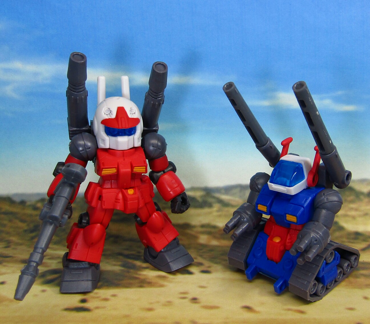RX-77-2 ガンキャノン & RX-75 ガンタンク 【ﾓﾋﾞﾙｽｰﾂｱﾝｻﾝﾌﾞﾙ 06
