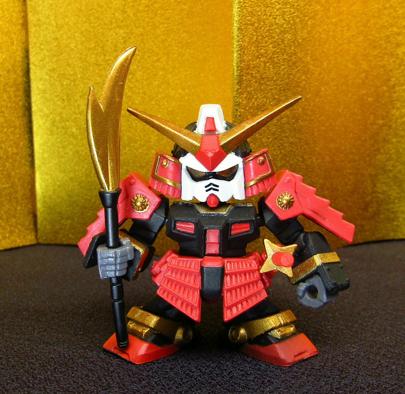 武者七人衆 武者頑駄無 【ガシャポン戦士f 06 レビュー】 - 39某の戦士