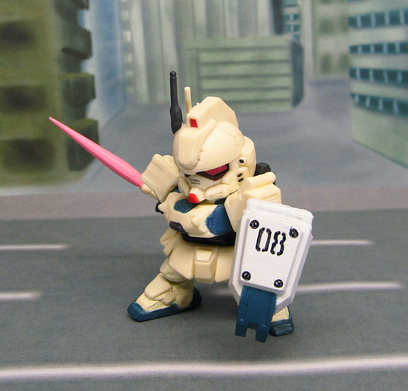 Rx 79 G Ez 8 ガンダムez8 ガシャポン戦士 リペイント 39某の戦士 Rx 79 G Ez 8 ガンダムez8 ガシャポン戦士 リペイント 39某の戦士