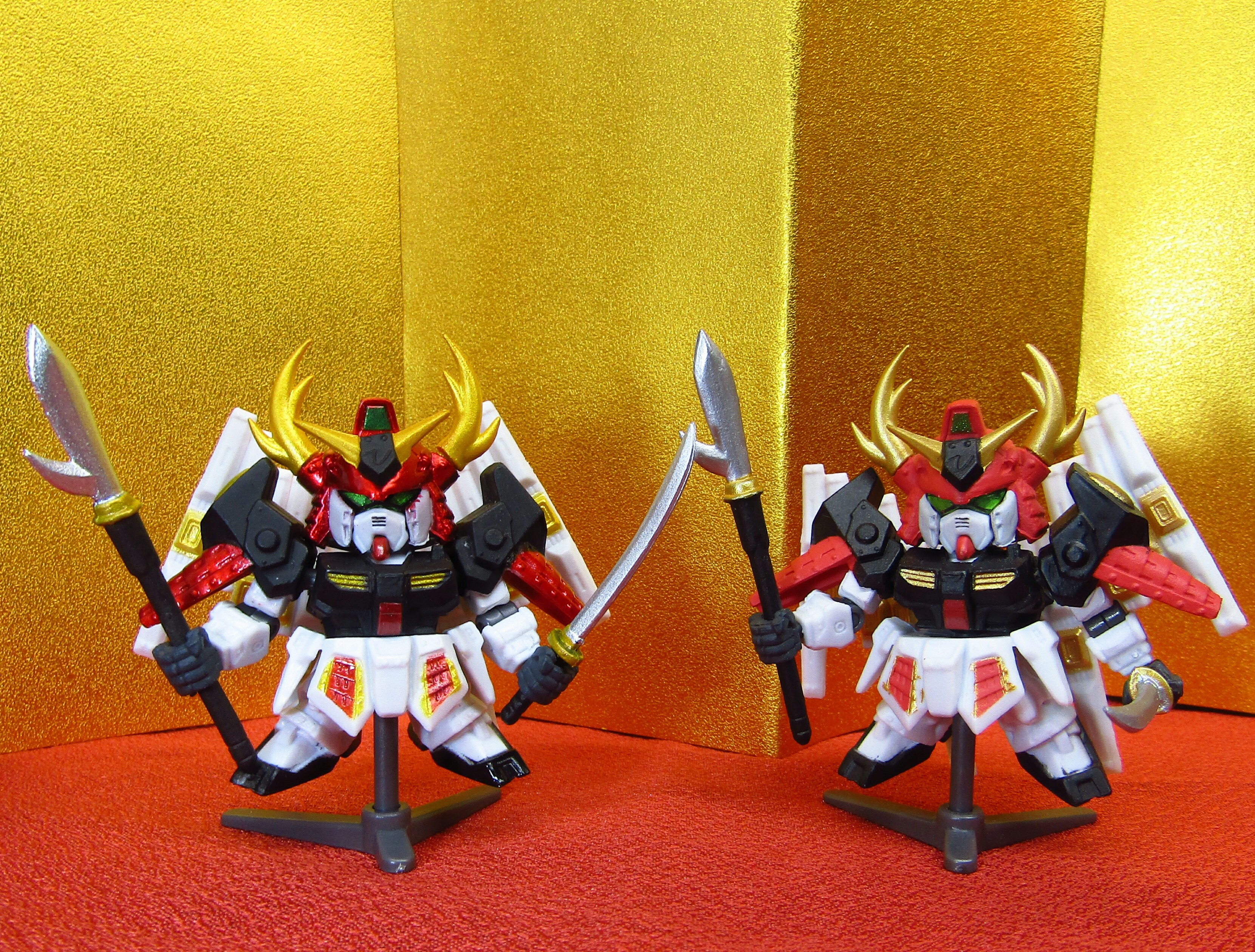 ガシャポン戦士 武者七人衆 欠員一名セット 受注締め切り間近！武者七人衆のうえに立つ者、その名は将頑駄無
