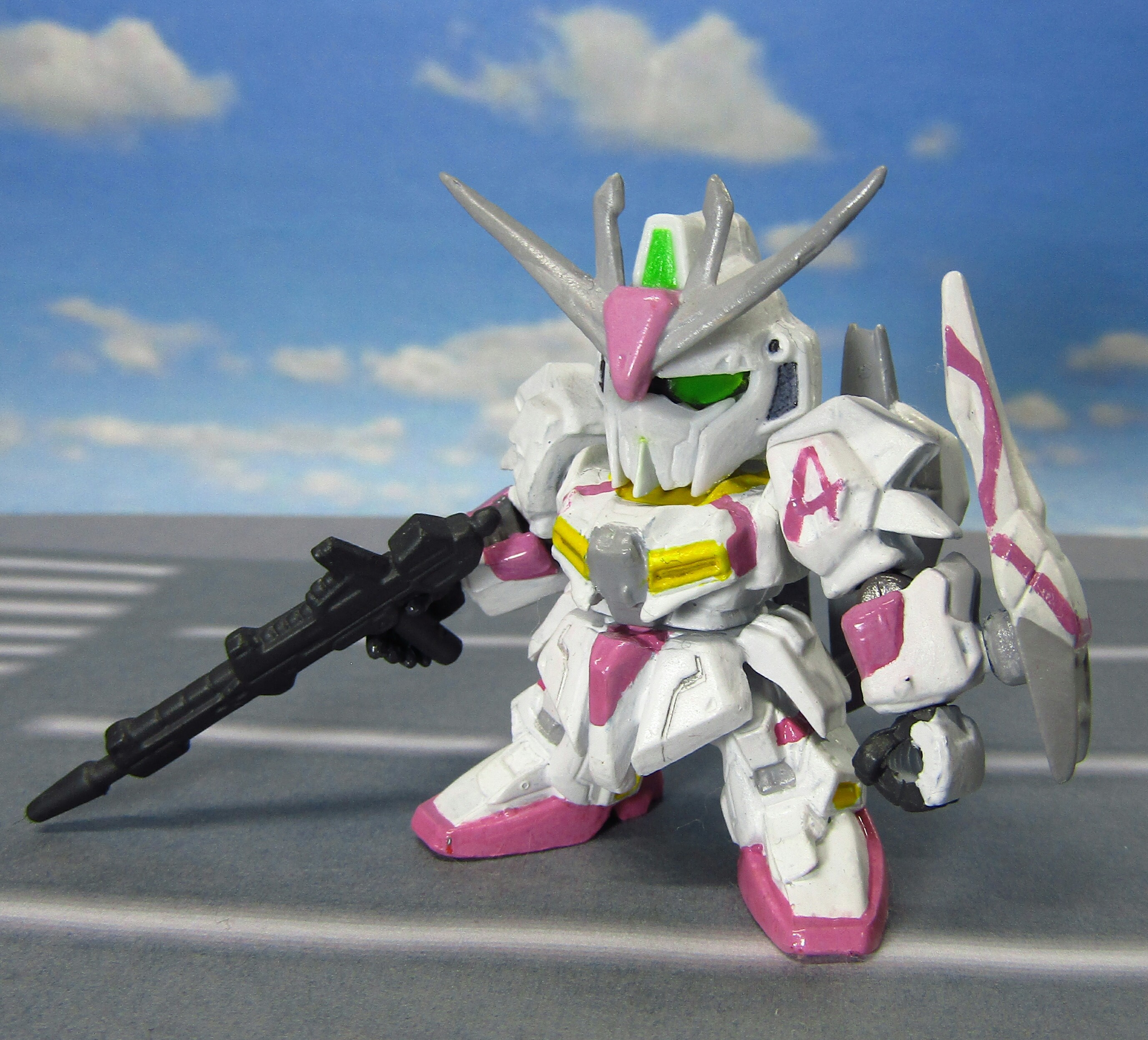 MSZ-006-3 Zガンダム3号機 【ガシャポン戦士f リペイント】 - 39某の戦士