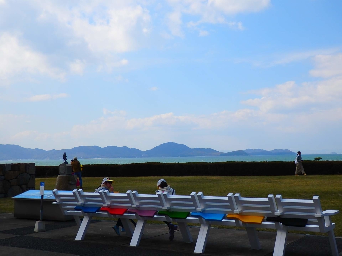 瀬戸大橋記念公園からの景色