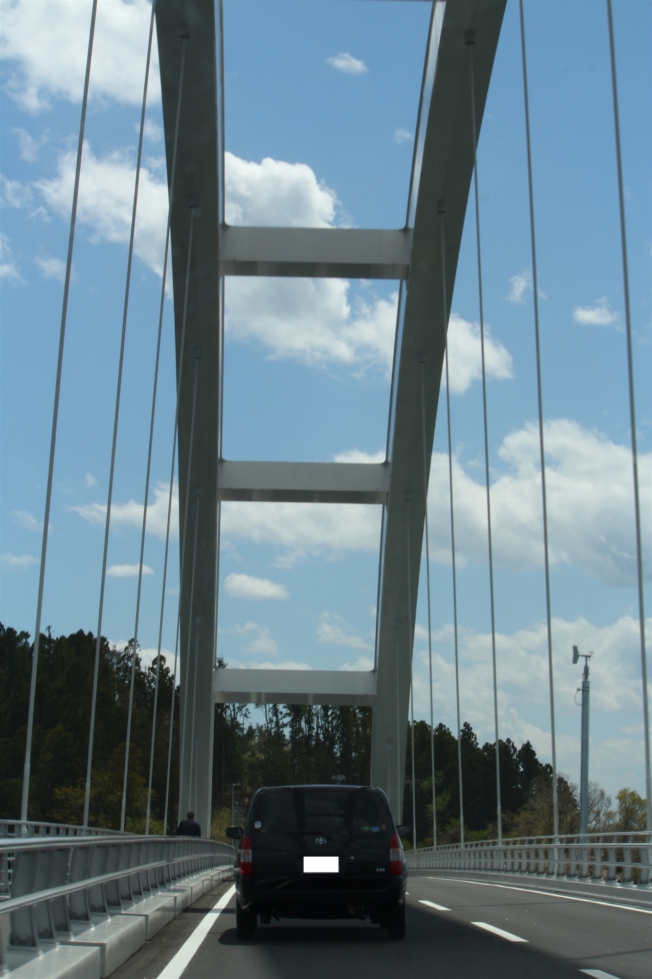 大島大橋 大島方面へ走行