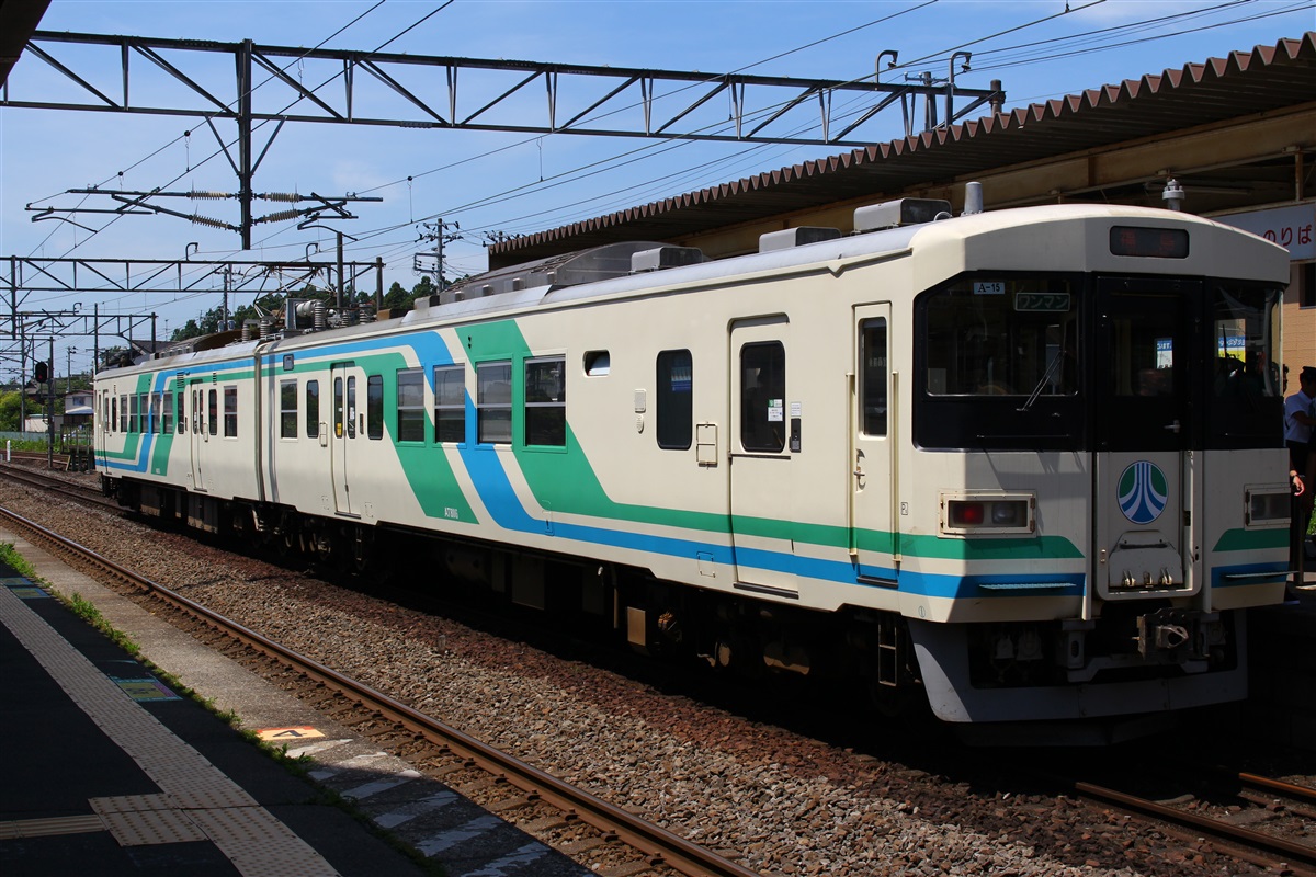槻木駅　8100系
