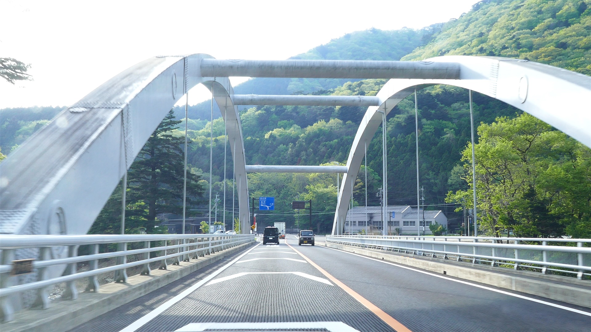 夕の原橋　走行
