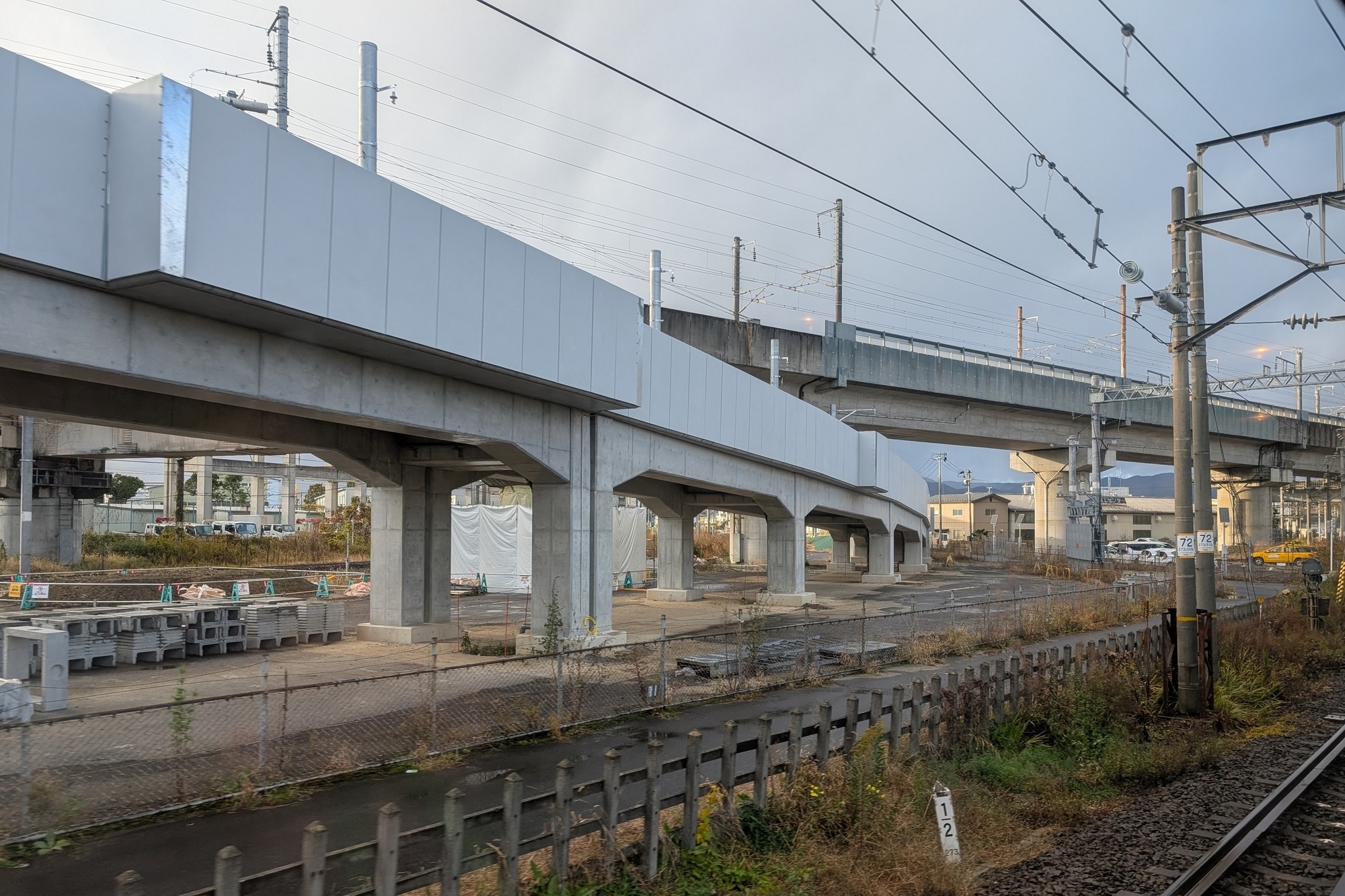 福島駅　アプローチ線