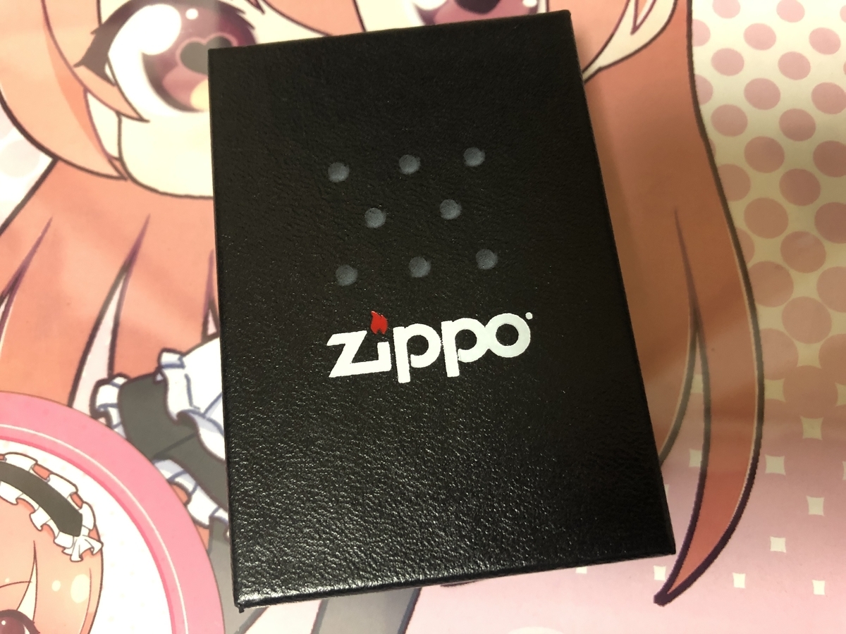 12月の写真。Zippoの箱です。Zippoのロゴいいよね。Zippo.