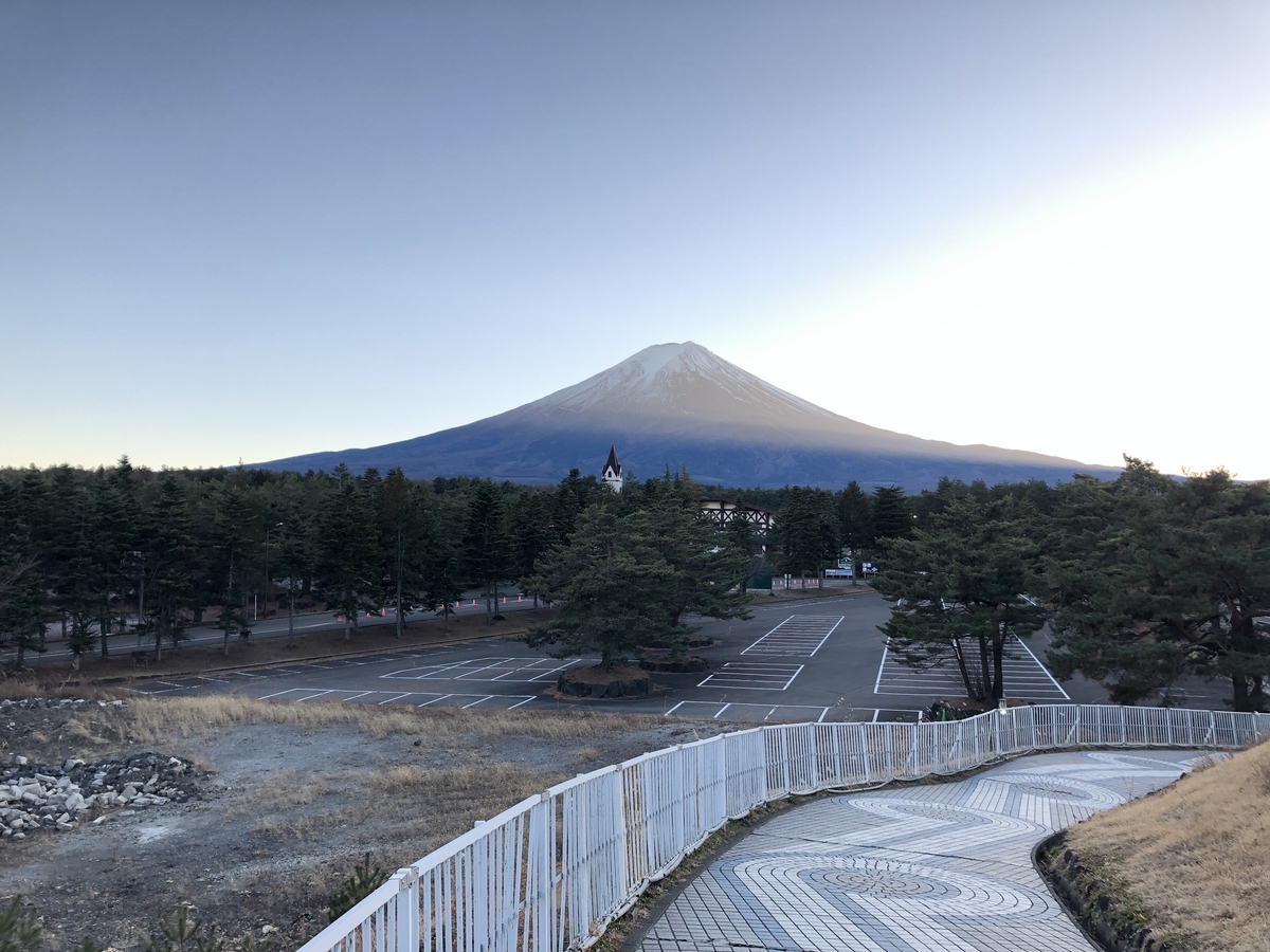 山梨県。富士山。