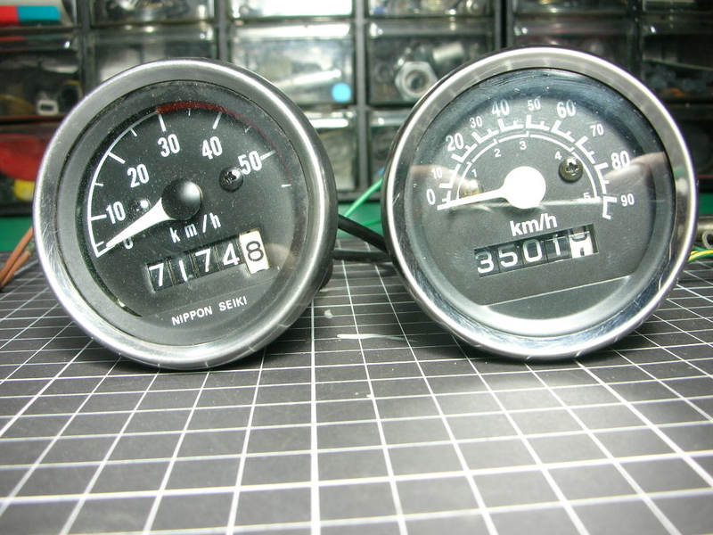 NO 102 エイプ100スピードメーターに - BTR-83