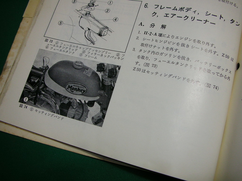 Z50Z モンキー サービスマニュアル - BTR-83