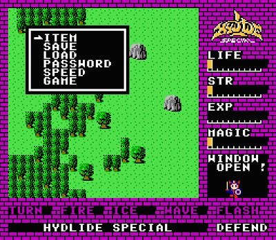 ハイドライド・スペシャル】ファミコン初の本格RPG！剣士ジム