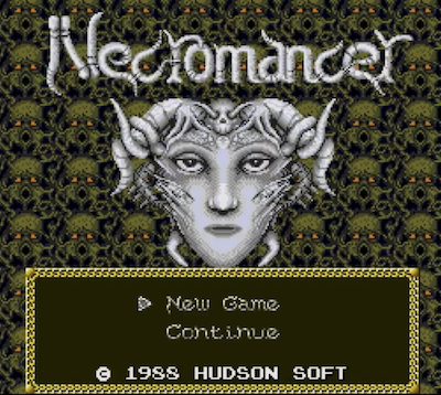 邪聖剣ネクロマンサー】PCエンジン初のRPG！グロさと美しさが共存する