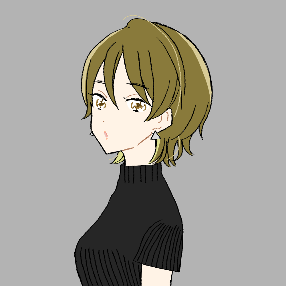 フリーアイコン2 ショートボブの女の子 ゆるやか生活 フリーアイコン2 ショートボブの女の子 ゆるやか生活