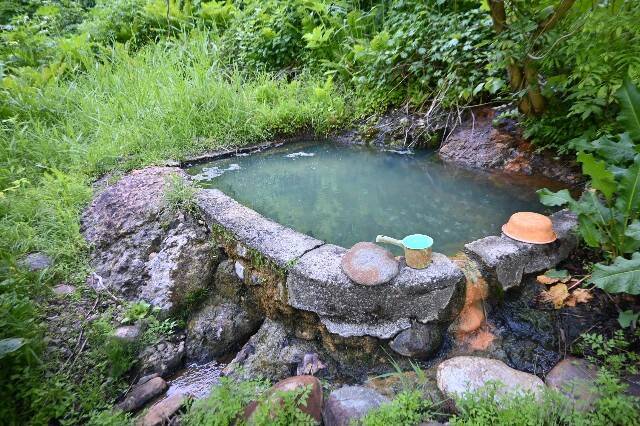 石抱温泉 超秘湯!天然の炭酸がプクプク湧く野湯に日帰り入浴 - 大露天風呂の日記