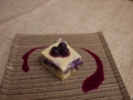 [上田][長野][和食][膳][Japanesefood]ブルーベリーケーキ