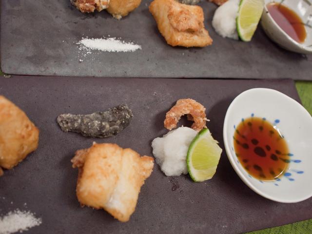 オコゼの唐揚げ