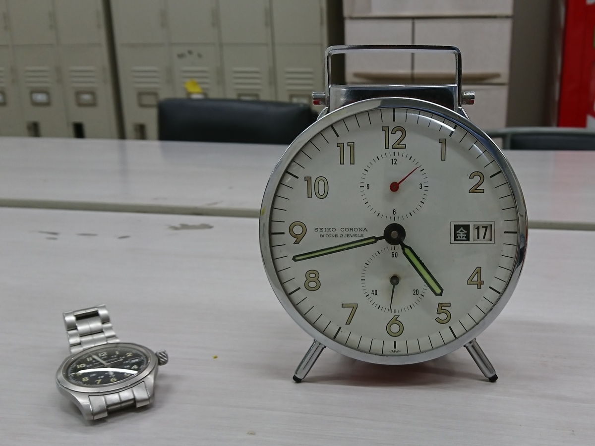 セイコー コロナ 目ざまし時計 CR-611 セイコー コロナ 目ざまし時計 CR-611 昭和レトロな手巻き目覚まし時計