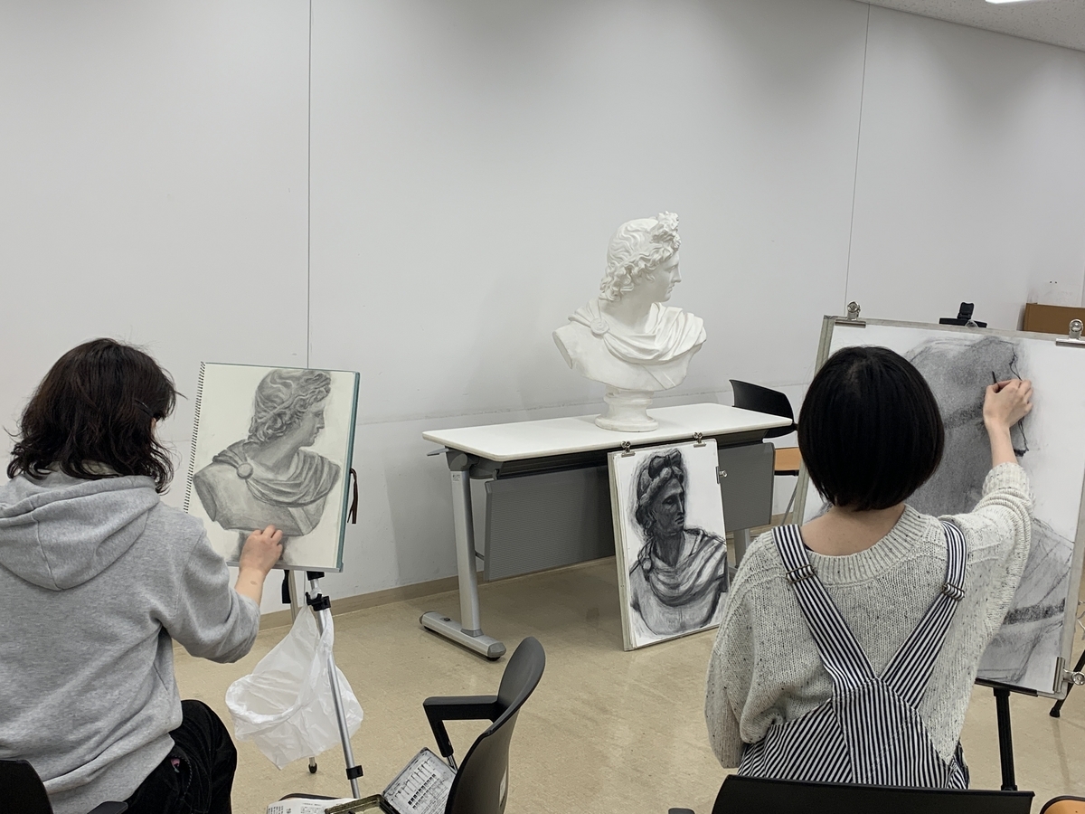 アポロン像　石膏　美術　アート　デッサン　インテリア UCHIDA 石膏像 アポロ アポロン 美術デッサン - メルカリ