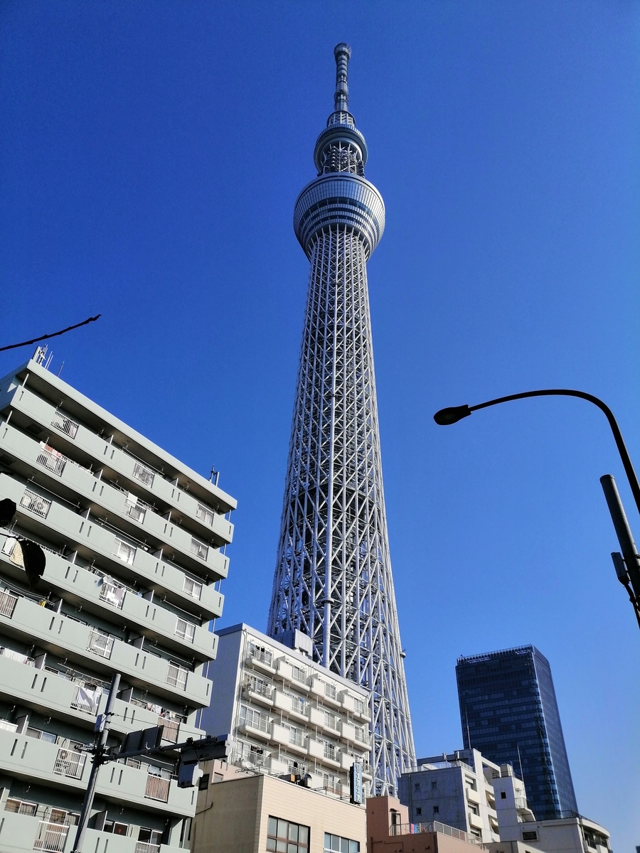 スカイツリーと東京都庁を自転車で回る おまけの会社員生活 バイトの品格