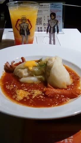 ガンダムカフェ「キラとアスランの恩返し-初めての料理-」に行ってき