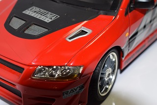 三菱 ランサーエボリューションⅦ ワイルドスピード3 1／18 2000円