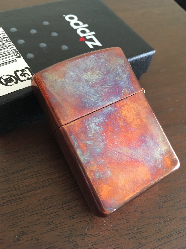 2007年製 純銅ZIPPO ソリッドカッパー Copper ありえ
