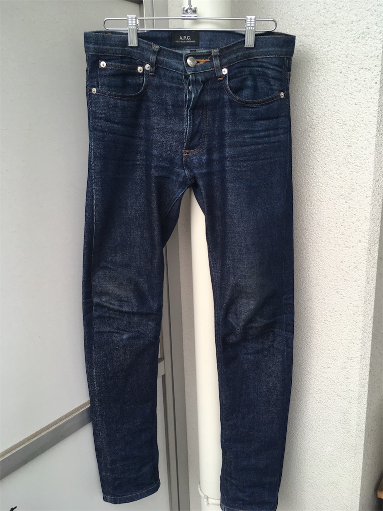 L*Z様 A.P.C. PETIT NEW STANDARD ブラックデニム　サ プチニュースタンダードジーンズ｜デニム HOMME｜A.P.C.