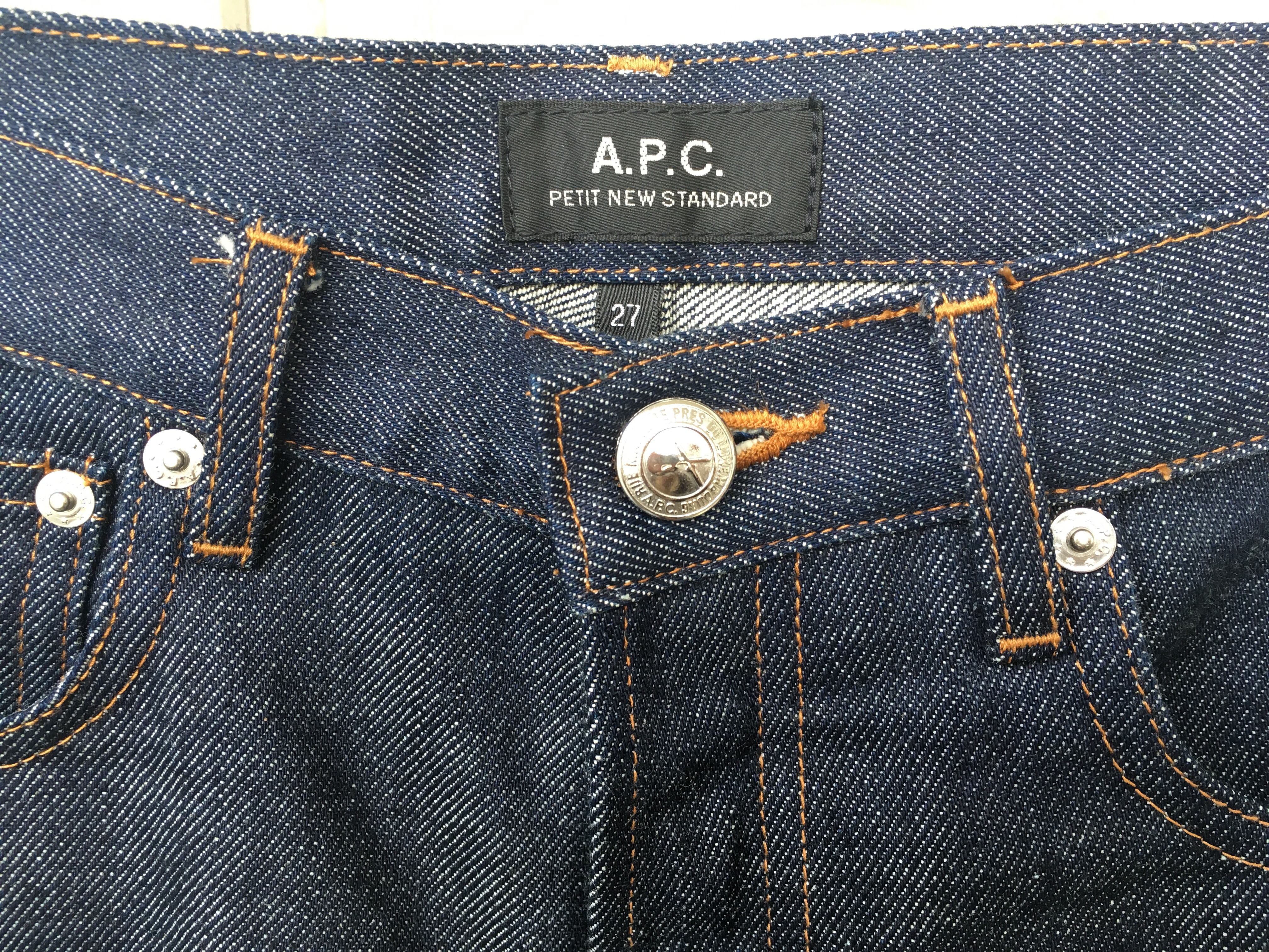 A.P.C Petit New Standard Jeans着用中止 - zippojean