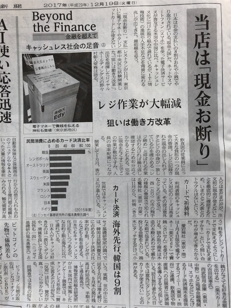 現金お断りの店 シッタカ新聞