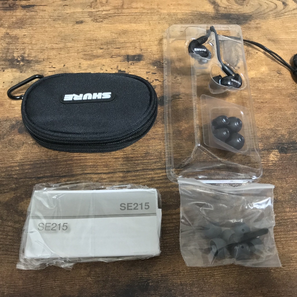 イヤホン】SHURE SE215 ド定番のイヤモニをまた買う - イヤホン