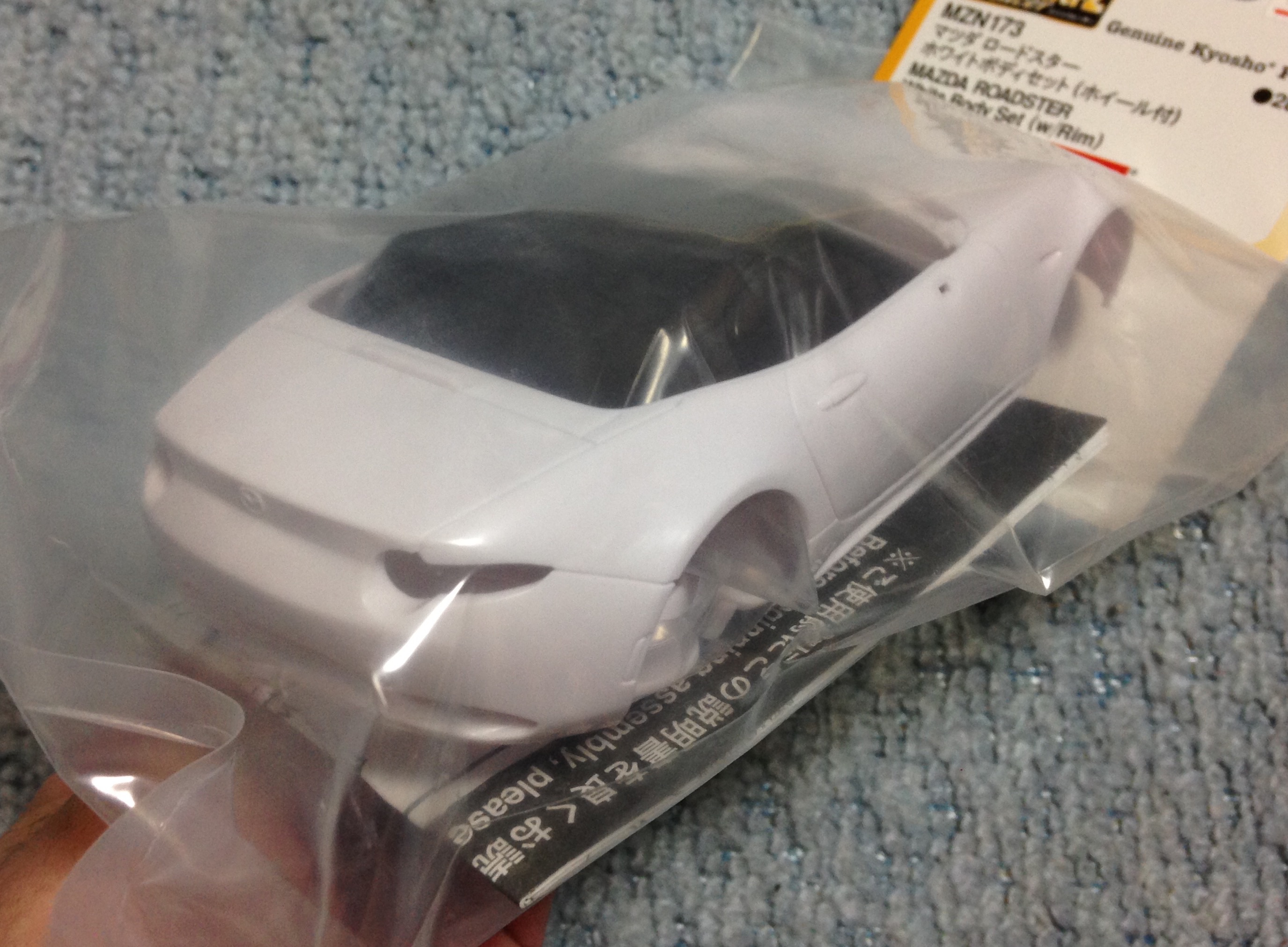 ラジコン】ミニッツレーサーホワイトボディ入手！ - Garage Zombie