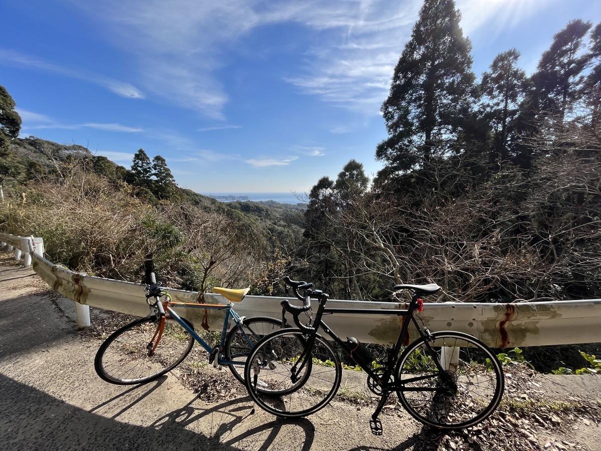 合宿に向かう途中で太平洋が見えた瞬間
