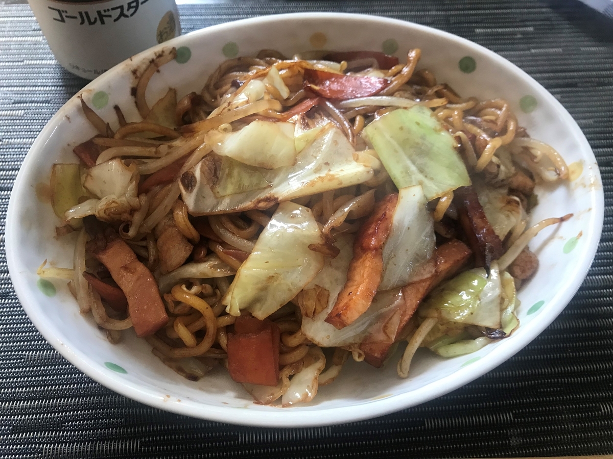 うちごはん 至福の食卓 マルちゃん焼そば 酒と美食と温泉と うちごはん 至福の食卓 マルちゃん焼そば 酒と美食と温泉と