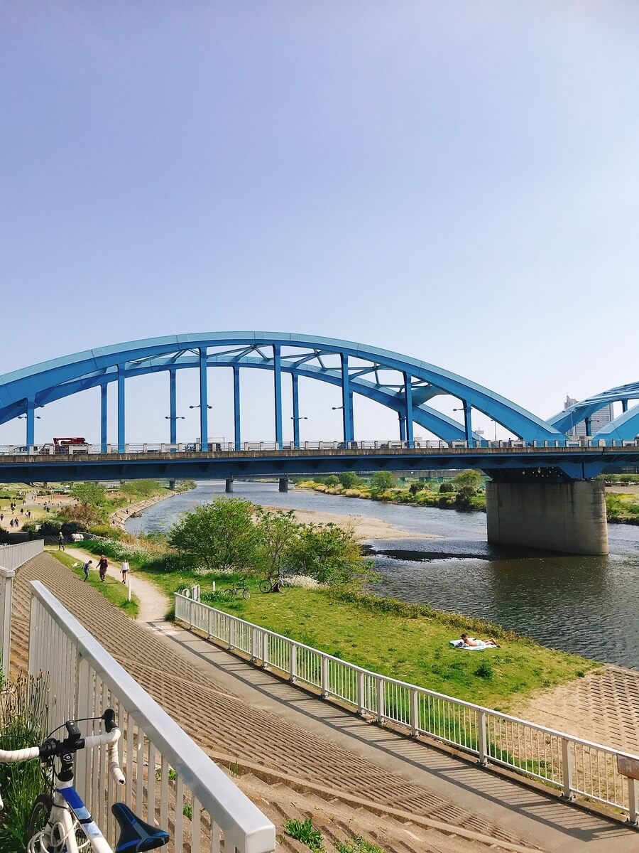 多摩川丸子橋