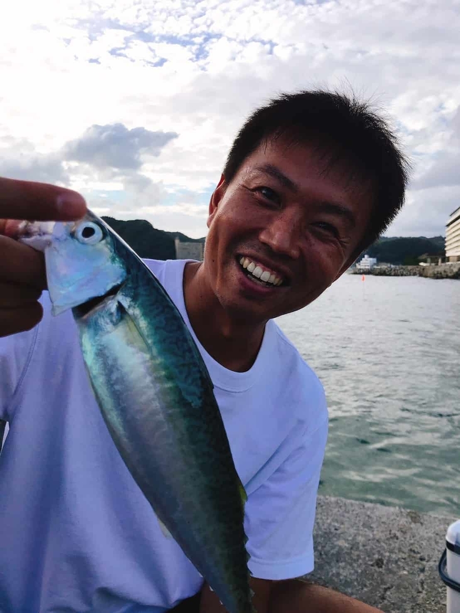 小湊港サバ釣り