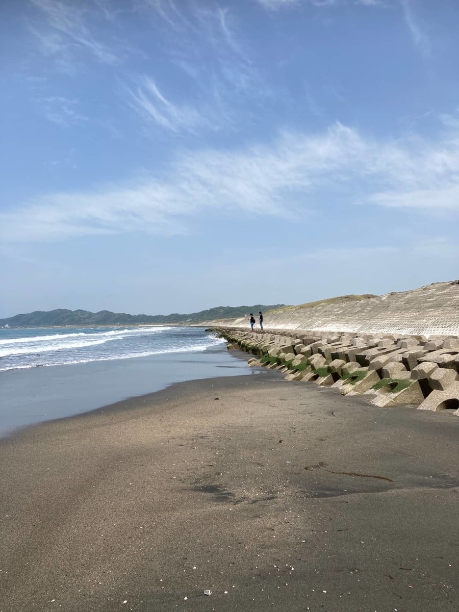 平砂裏サーフ釣り