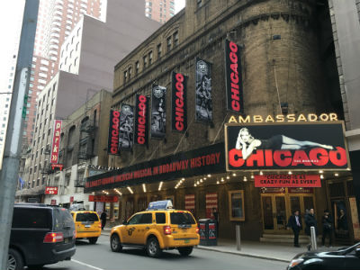 ニューヨーク弾丸旅行★ブロードウェイ、ミュージカル「シカゴ」