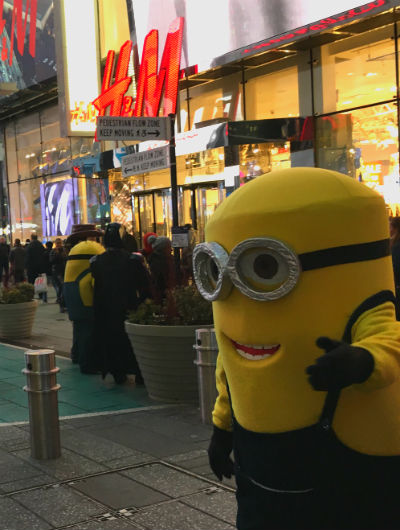 ニューヨーク弾丸旅行★タイムズスクエア