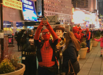 ニューヨーク弾丸旅行★夜のタイムズスクエア