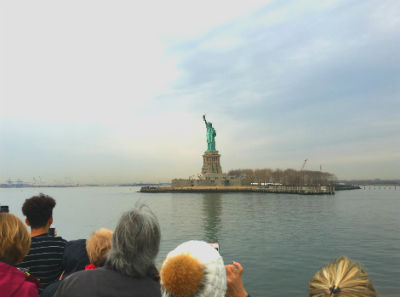 ニューヨーク弾丸旅行★自由の女神フェリー