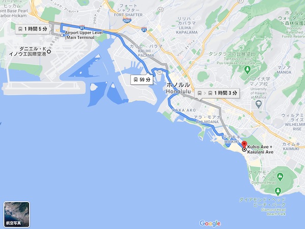 ホノルル空港からワイキキまで路線バスの旅・THE BUS（ザ・バス）の乗り方