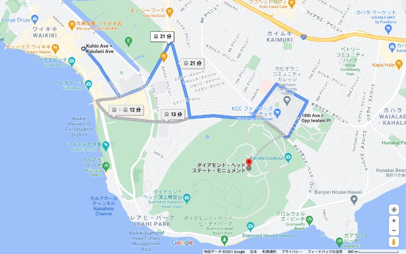 ダイヤモンドヘッドおすすめの4つの行き方、注意点や持ち物は？