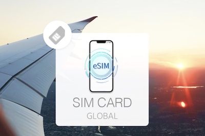 全世界146ヶ国で使えるグローバルSIM e-SIM