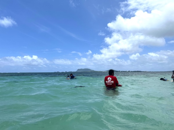 【ハワイ】オプショナルツアーおすすめはカネオヘ湾のサンドバー！カタマランクルーズ&マリンスポーツ満喫プラン