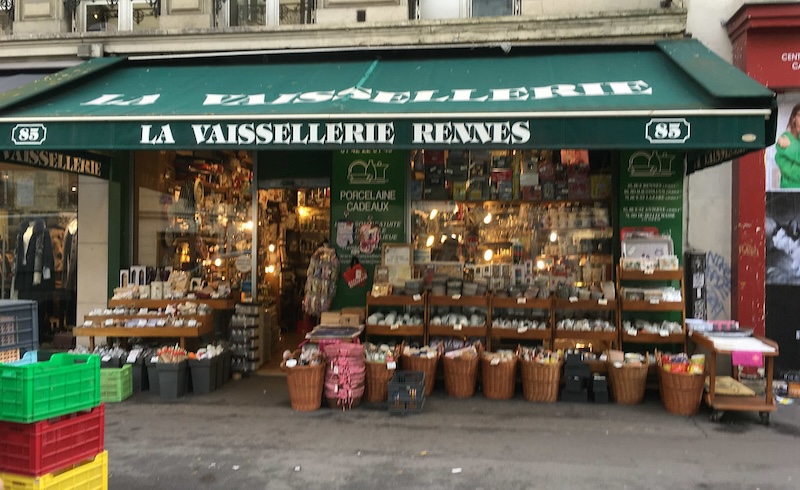 パリ弾丸旅行記☆可愛いキッチン雑貨屋さん「ラ・ヴェッセルリー