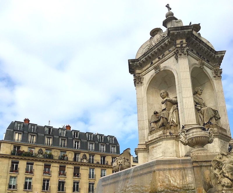 パリ★スイーツ巡りの合間のサンシュルピス協会