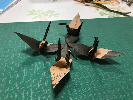 つなぎ鶴　おりづる　連鶴